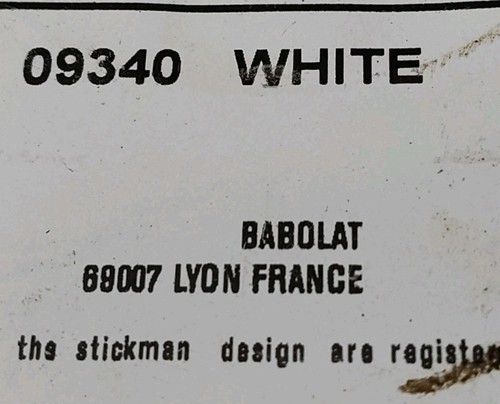 Babolat VS Fibergut Fibrace 16 Doppia Linea 40' 12m Corda Racchetta Bianco Francia - Foto 5 di 5