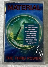 Material The Third Power New Sealed Cassette Tape 1991 Axiom W/ Hype