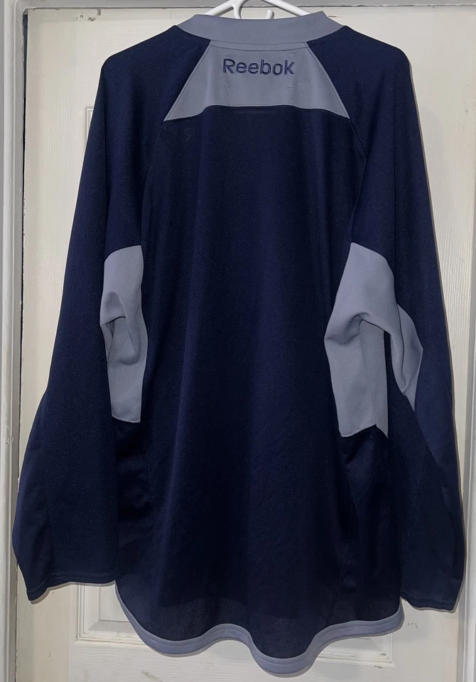 Camiseta deportiva de los New York Rangers para hombre XL NHL camiseta de práctica de hockey Reebok Foto 3 de 4