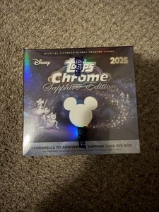 2025 Topps Chrome Disney Hobby Box | eBay