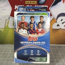 2025-26 TOPPS UCC HANGER PACK SEALED BOX UEFA Club Competitions Soccer