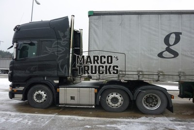 LKW Foto Scania R-series Planensattelzug schwarz #i8wy