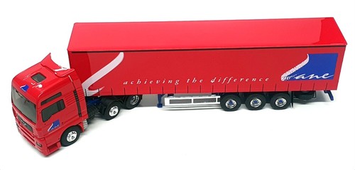 Eligor 1/43 Scale 113131 - MAN TG XXL 6'2 Tautliner Truck (Lane Group) - Red - Picture 4 of 6