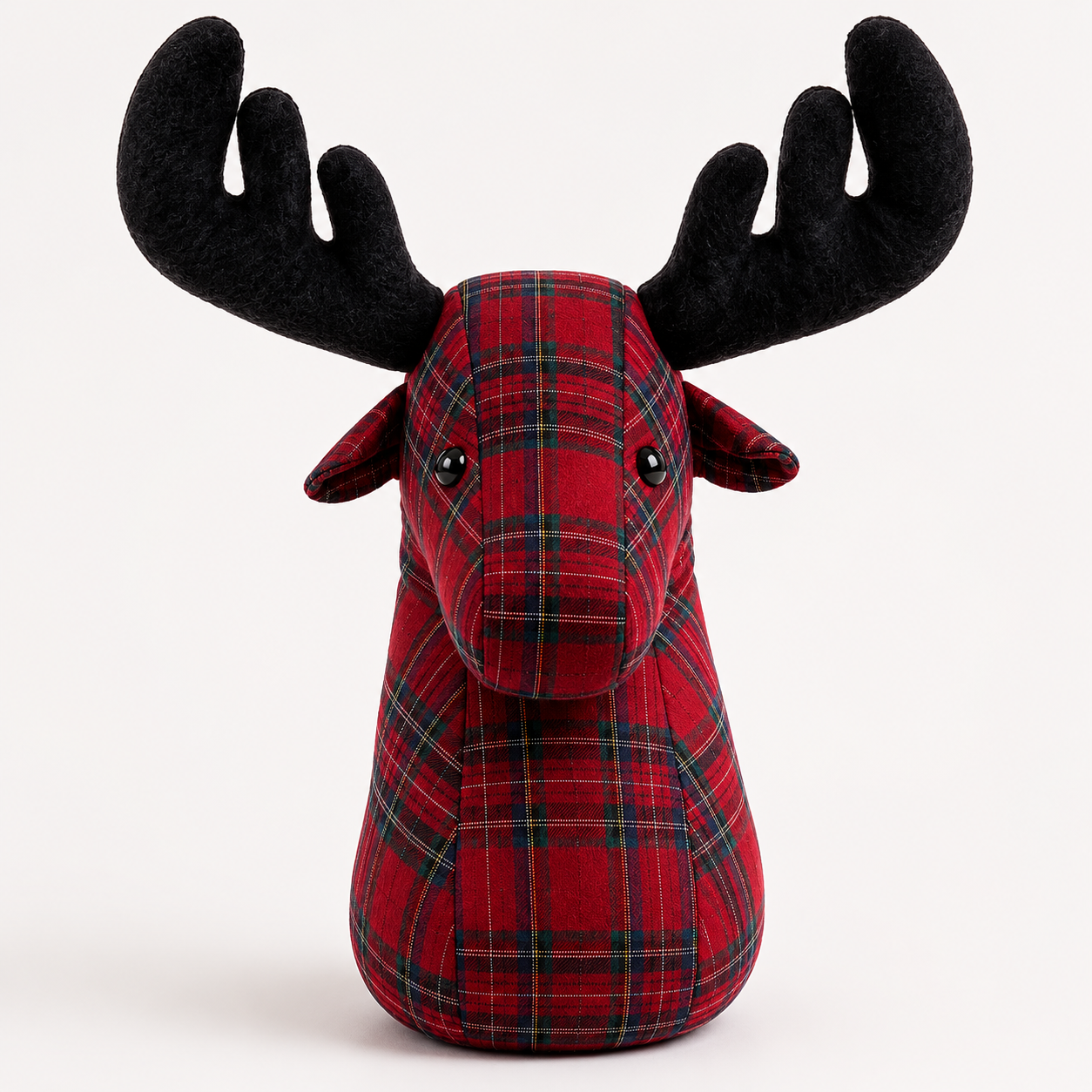 Doorstop Country Stag Tweed Festive Stag Deer Door stopper  Heavy Doorstopper