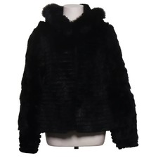 Maclauren, Jacke, Damen, Größe: L/XL, Schwarz, Pelz/Polyester #sOX