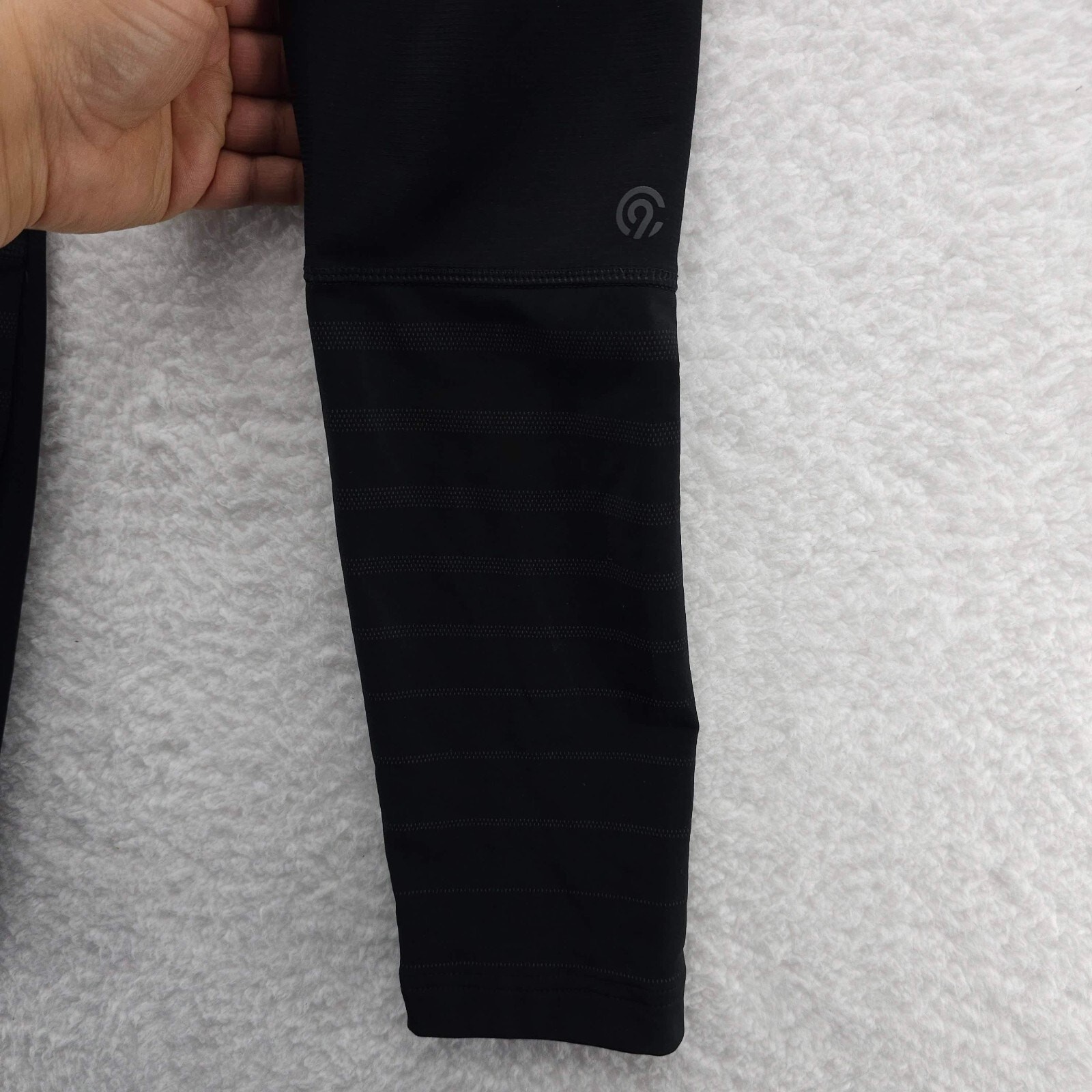 Champion C9 Pants Women Medium Black Duo Dry Stretch Running Stretch Pull On NWT image 4