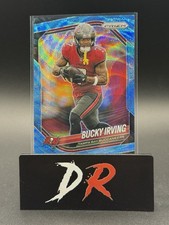 Bucky Irving 2025 Panini Prizm Blue Wave Prizm /230 Tampa Bay Buccaneers