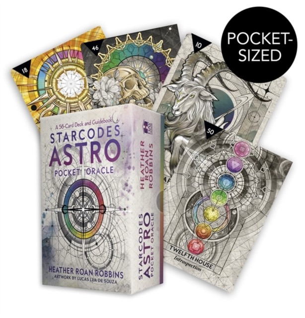 Starcodes Astro Pocket Oracle : A 56-Card Deck And Guidebook Heather Roan (Author) Robbins - Image 4