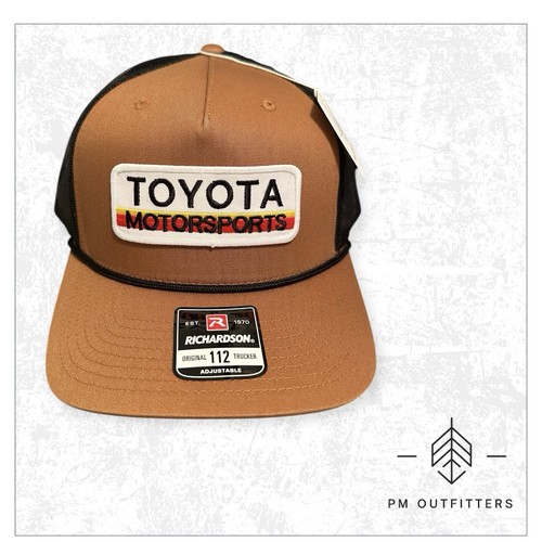 Toyota Motorsports Racing Retro Parche Richardson 112 Cuerda Camionero Snapback Sombrero - Imagen 11 de 11