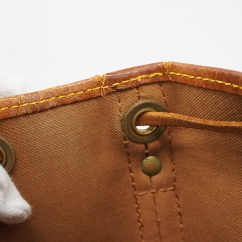 Borsa a tracolla Louis Vuitton Monogram Petit Noe M42226 marrone - Foto 12 di 17