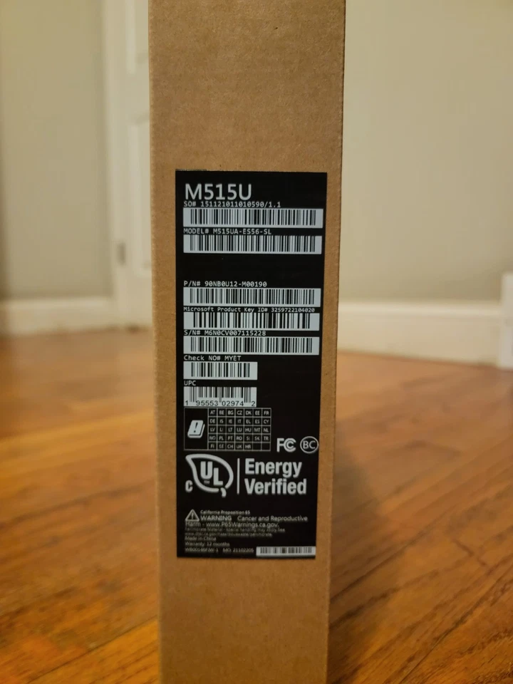 (NEW) ASUS VivoBook M515U 15.6" AMD Ryzen 5 5500U 16GB RAM 512GB SSD Windows 10 - Image 4 of 4