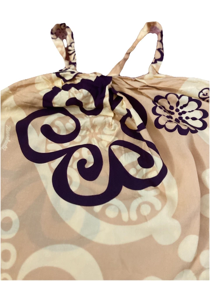 Manuheali’i Tank Top Tie Strap Blouse Woman’s Size *See Description* - Image 3 of 4