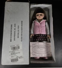 Madame Alexander NATALIE 2009 Avon Exclusive 18" Brunette Doll with box
