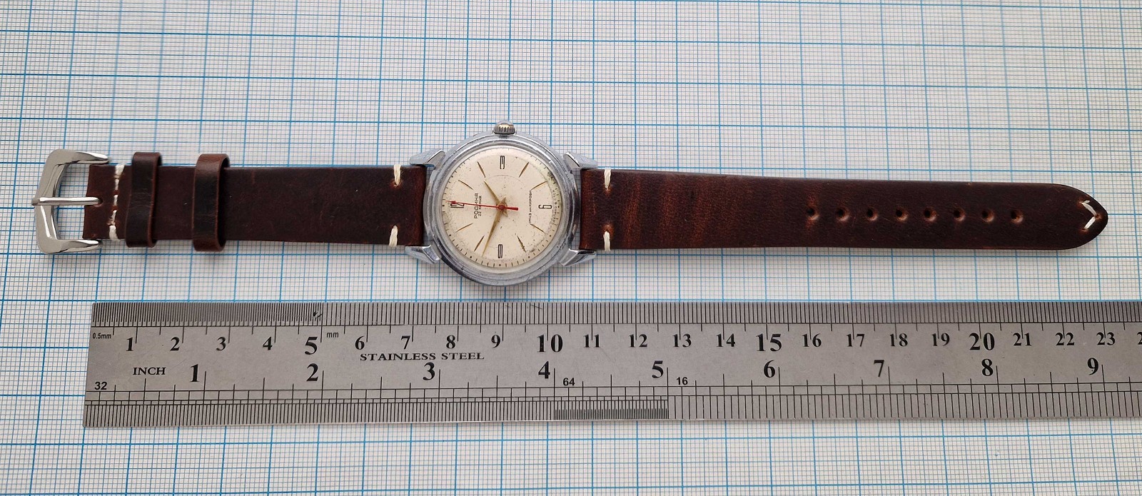 Early Vintage Soviet Mechanical watch RODINA 22 Jewels Automatic 1MChZ Kirova