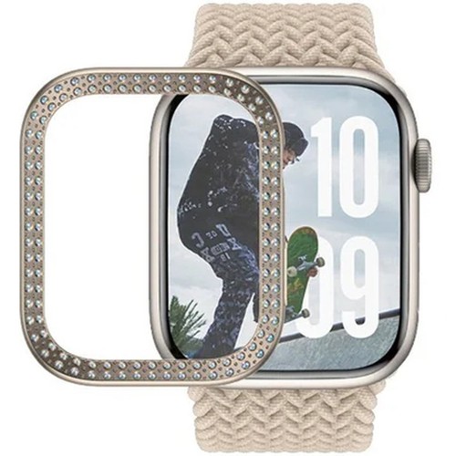 Etui na Smart Watch 10 42mm PanzerGlass Case Cover Futerał ochronny Etui Złote - Zdjęcie 3 z 5