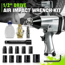 17 Pc 12 Square Drive 250 Ft.-lb Torque 90 Psi 7000 Rpm Air Impact Wrench Set 17 Pc 12 Square Drive 250 Ft.-lb Torque 90 Psi 7000 Rpm Air Impact Wrench Set