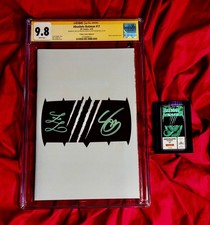 CGC SS 9.8~Absolute Batman #17~1st Ivy~Trinity GITD~SIGNED Snyder+Lacchei