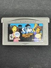 The Sims Bustin Out Game Boy Advance Game Authentic Cartridge Only Tested Works