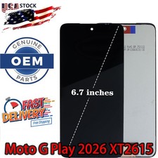 OEM LCD Display Touch Screen Digitizer fit Motorola MOTO G Play 2026 XT2615-1 US