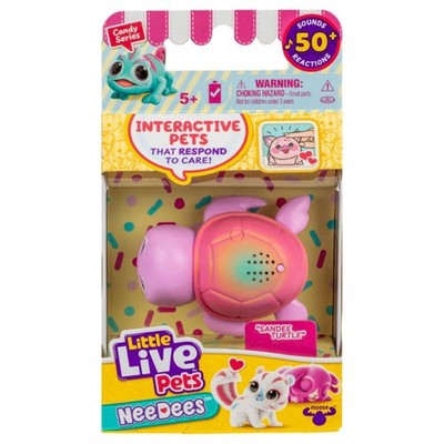 Little Live Pets Needees Pet Candy Serie Sandee Schildkröte Süßigkeiten Serie Sandee