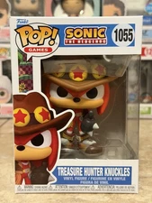 Funko Pop! Sonic the Hedgehog #1055 Treasure Hunter Knuckles w/Box Protector