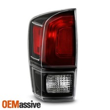 For 2016-2020 Toyota Tacoma Tail Light Brake Lamp Driver Left With Black Bezel For 2016-2020 Toyota Tacoma Tail Light Brake Lamp Driver Left With Black Bezel