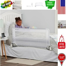 Family-Owned Swing Down Toddler Bed Rail Guard - Certified Safe for 30