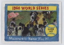 2024 Topps Spotlight By Andy Friedman Spotlight /75 Bill Mazeroski #20 HOF
