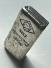 * Error 999 Print * Ogussa 250gram Poured 999 Silver Bar Ingot Rare Vintage