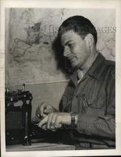 1947 Press Photo Arthur Brandel, New York Times Correspondent in Yugoslavia