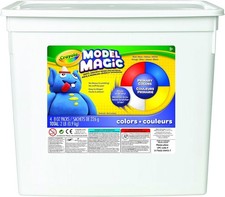 CRAYOLA Model Magic Colour Bucket Soft Modelling Compound Kids Arts Crafts 3+