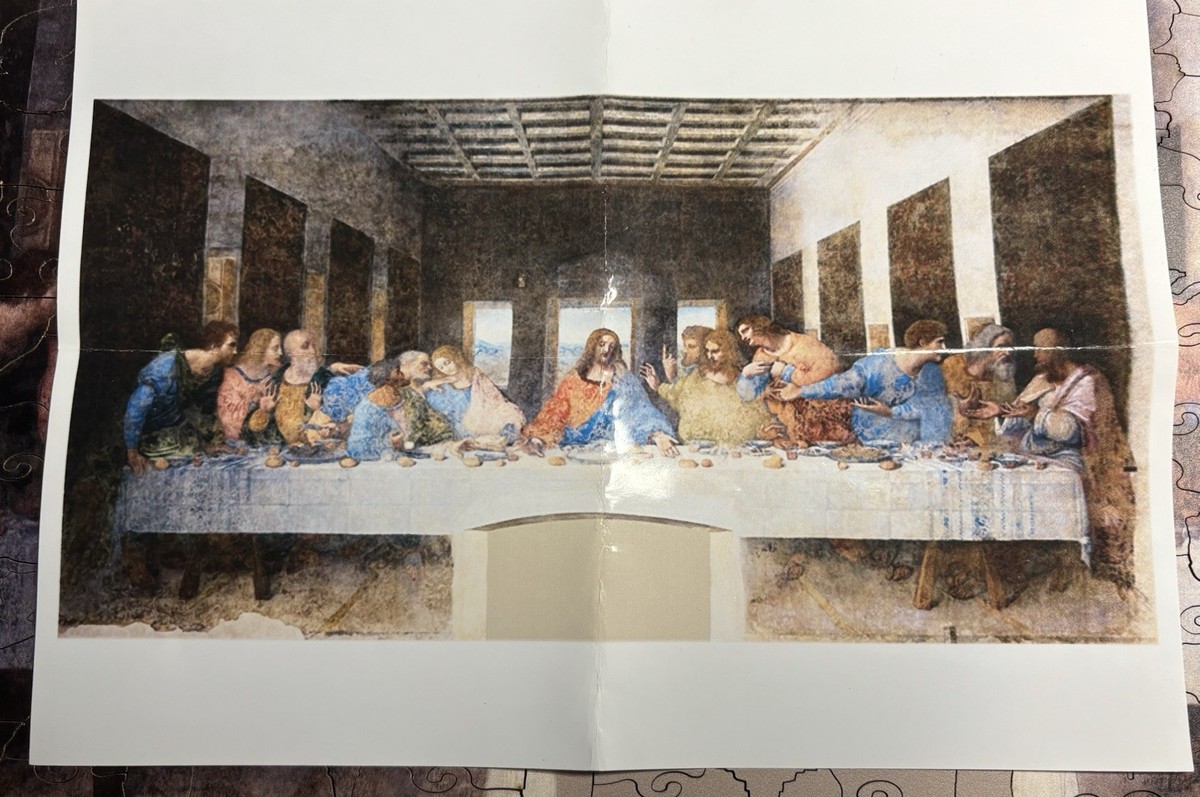ツマソー　2個セット　ラスト Crafthub Premium Wooden Jigsaw Puzzle Large A2 The Last Supper