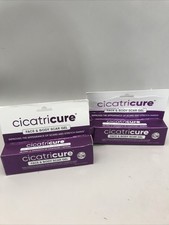 2 Pack Cicatricure Face And Body Scar Gel 1.0 oz 28g New