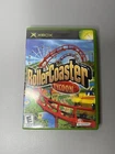 Roller Coaster Tycoon Xbox CIB Complete Box 2003 Case Disc Manual Microsoft
