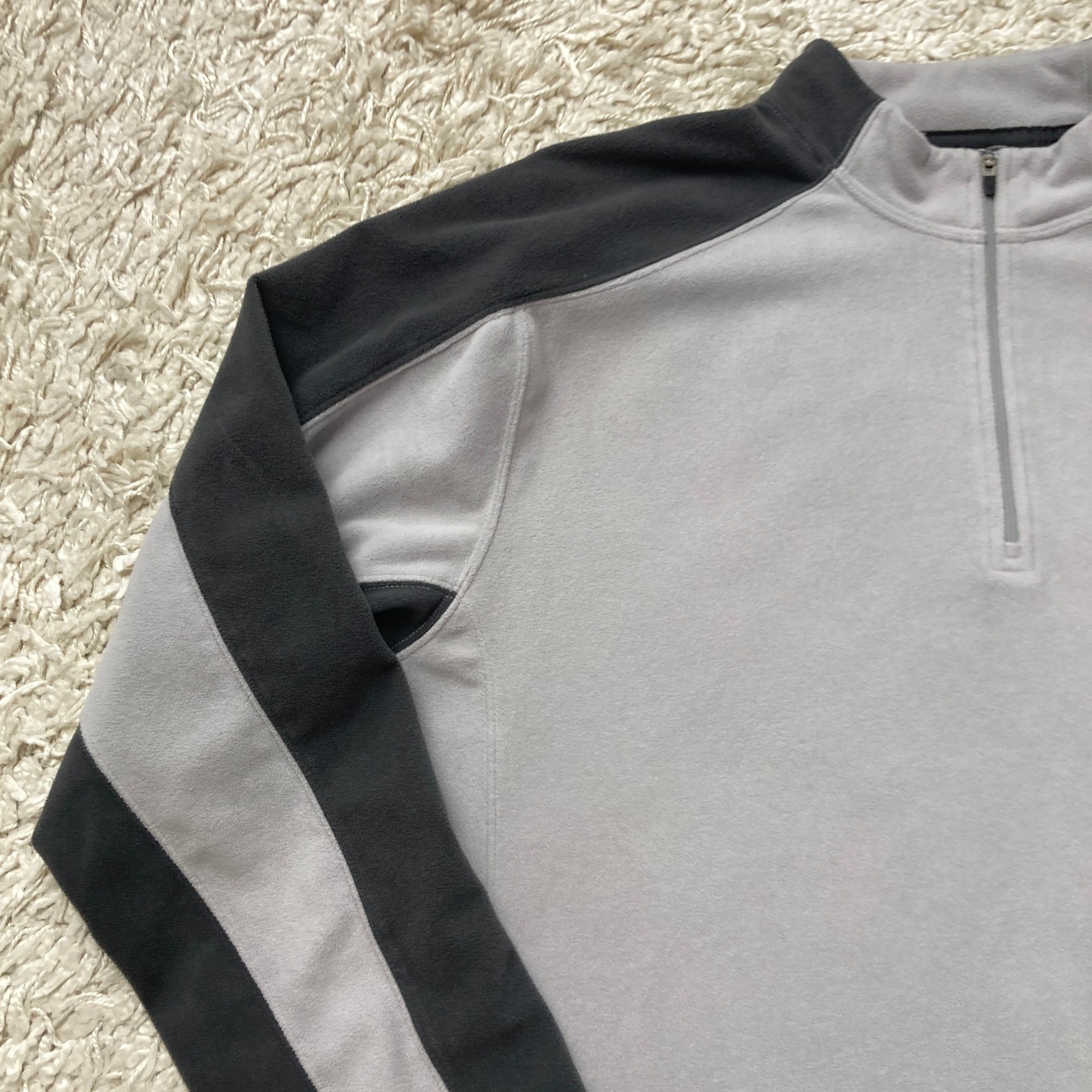 The North Face Fleece Sweater Mens Large Gray 1/4 Zip TKA 100 Long Sleeve thumbnail 8