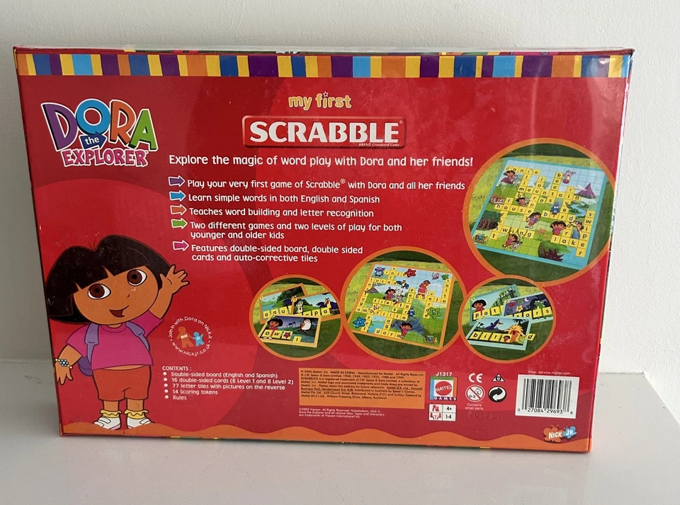 My First Scrabble Dora the Explorer Board Game - Image 2 of 4