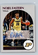 2021 Panini Chronicles Draft Picks NBA Hoops Pink Auto Nojel Eastern