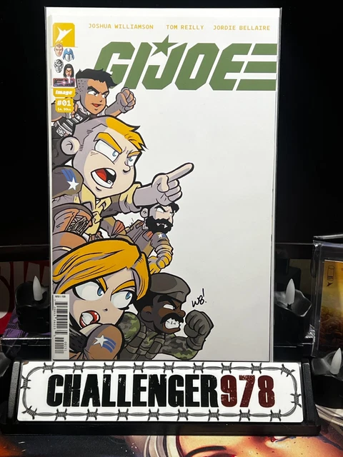 GI JOE #1 Matthew Waite SIGNED Trade-Dress w/ COA