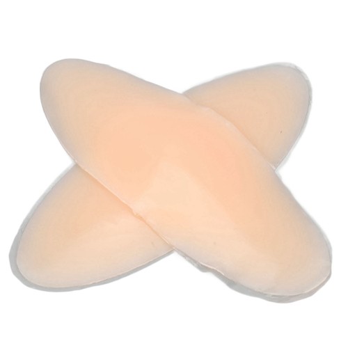 2pcs 180g Leg Gel Pad Beige Silicone Adhesive Calf Pads Soft Women Straight HPT - Afbeelding 8 van 22