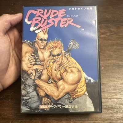 Two Crude (Sega Mega Drive Japan) Complete CIB - Tested - Authentic