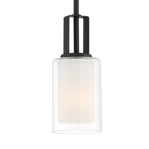 Minka Lavery 4101 Parsons Studio 1 Light 4"W Vantage Pendant - Sand Coal - Picture 4 of 9