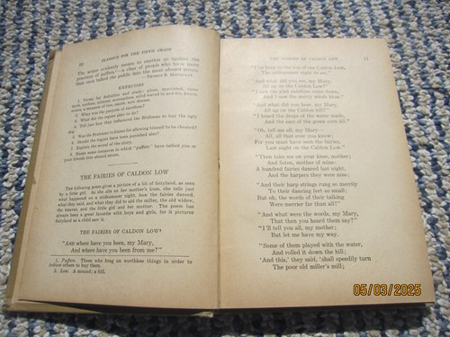 Buch, DIE KLASSIKER FÜR DIE KANSAS SCHULEN, 5. KLASSE, Bundesstaat Kansas 1919 - Bild 4 von 11
