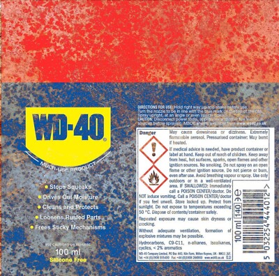 Vintage WD-40 Spray Can 20 oz Stainless Steel Straight Sublimated Tumbler 