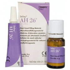 Dentsply AH26 Root Canal Sealing Material Silver Free 8g Powder + 10g Resin