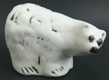 Mid Century Modern Pentik Pottery Finland Henrik Allert Polar Bear Figurine