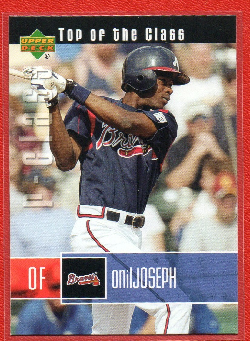 2004 Upper Deck r-class Atlanta Braves Baseball Card #121 Onil Joseph TC Rookie