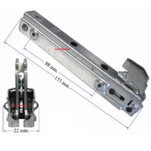 COPPIA CERNIERE FORNO NARDI PORTA PESANTE 15,5 CM SPORTELLO MOLLE COMPACT MP