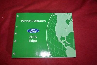 2016 Ford Edge Wiring Diagram Manual FCCA | eBay