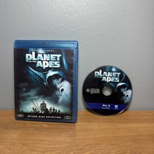 Planet of the Apes (Blu-ray, 2001) Mark Wahlberg Tim Burton