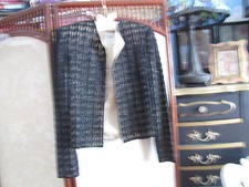 ADRIANNA PAPELL evening beaded jacket